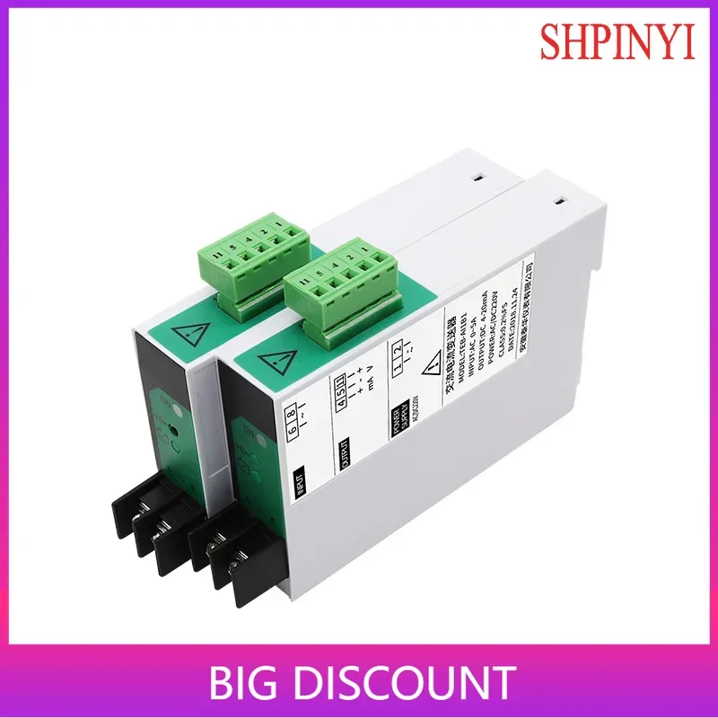 AC Current Transducer with 4-20mA Output - Ultra Low Power Consumption, 40-1000kHz Bandwidth