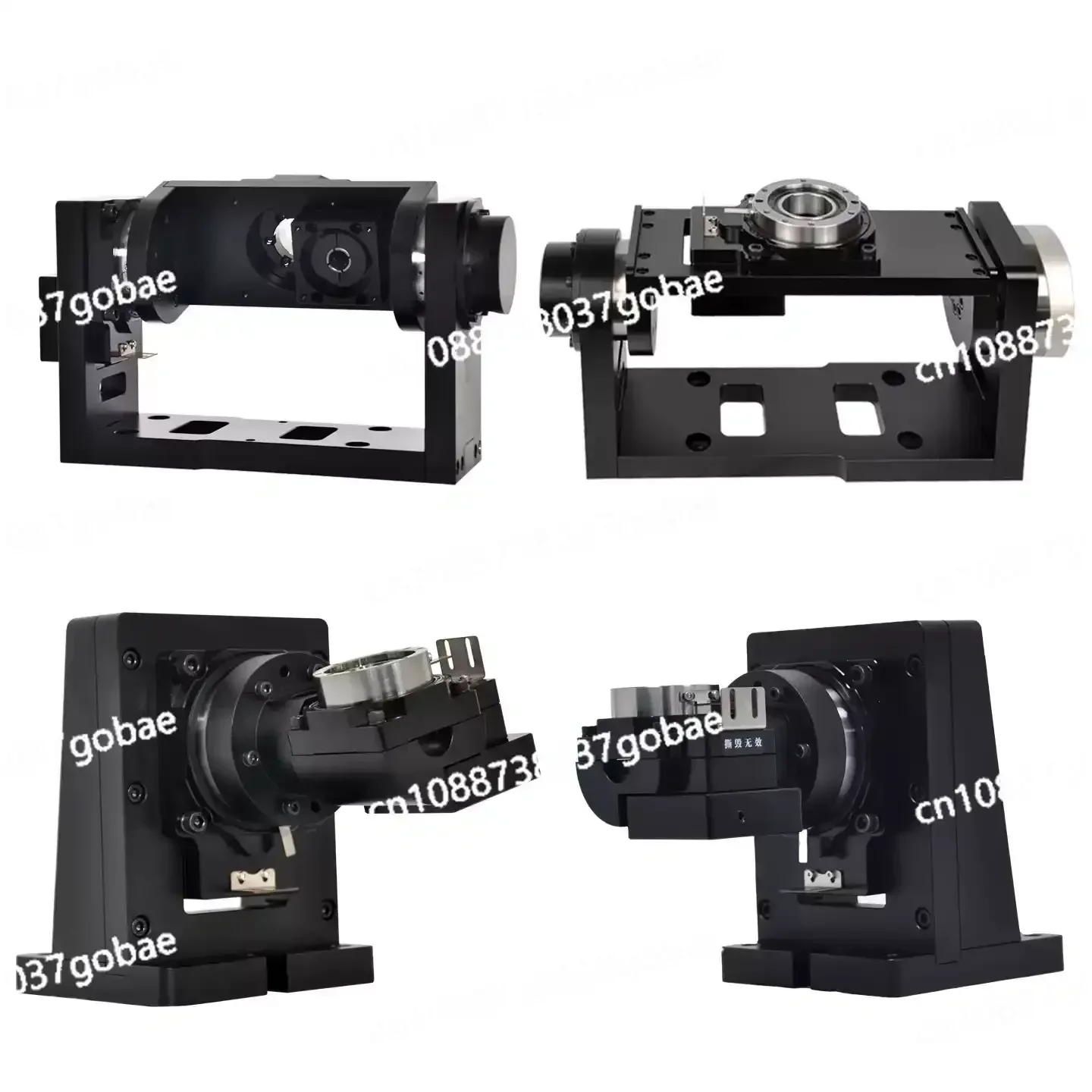 Five-axis turntable rotating shaft, servo stepper hollow rotating platform welding system