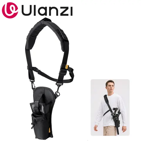 Ulanzi CB01 Camera Gimbal Holster Three-Point Carry Shoulder Strap for DJI RS 4 Pro Mini RS 3 Mini Stabilizer