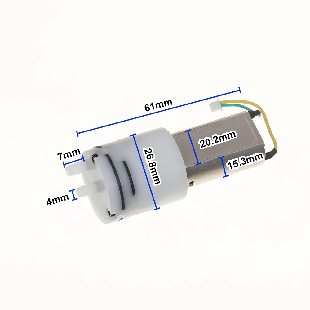 DC 3V 0.9A Diaphragm Pump Precious Metal Brush Micro 180 Motor Water Pump Strong Magnetic Self-priming Pump
