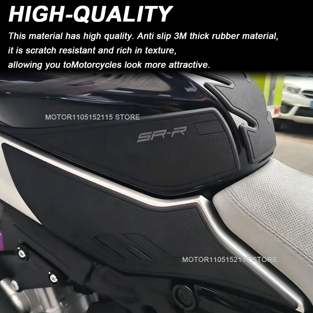 3D Motorcycle Tank Pad Sticker Protector Anti wear fuel tank sticker For CFMOTO 675SRR cf moto675 SR-R 675 sr 675sr-r