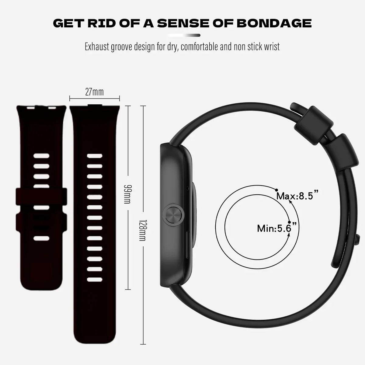 Original Silicone Strap For Redmi watch 4 SmartWatch WristBand For Redmi watch 4 Bracelet Band Watchband Sport Accessories