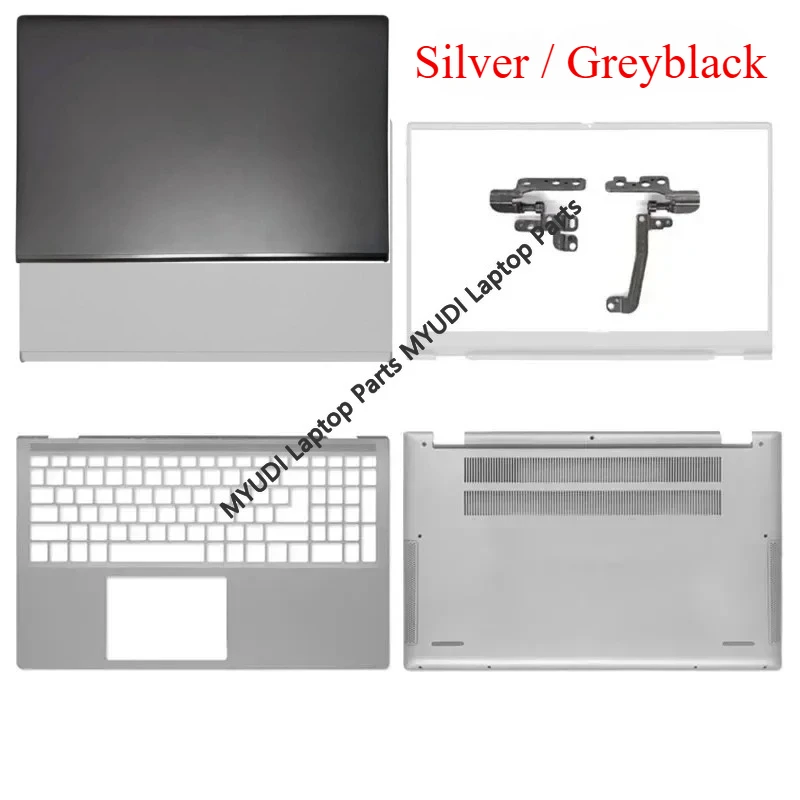 New for Dell Inspiron 7500 Case 7501 P102F LCD Screen Back Cover Front Panel Frame Palmrest Top Case Bottom Cover Shell Hinges