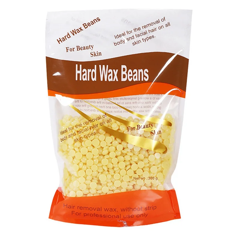 

X17A 2025 NEW-300G Waxing Wax Beans For Hair Removal Full Body Hot Film Hard Depilatory Wax Beads For Wax Heater Machine Easy To