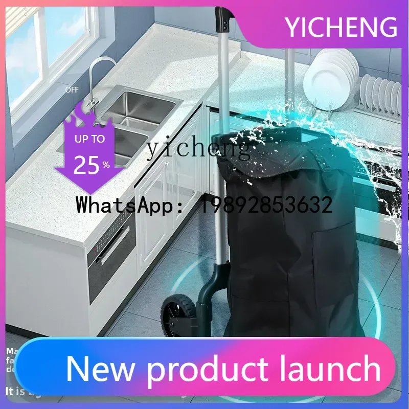 

X3 hand-pulled cart folding portable pull cargo load king trolley pull cargo trailer