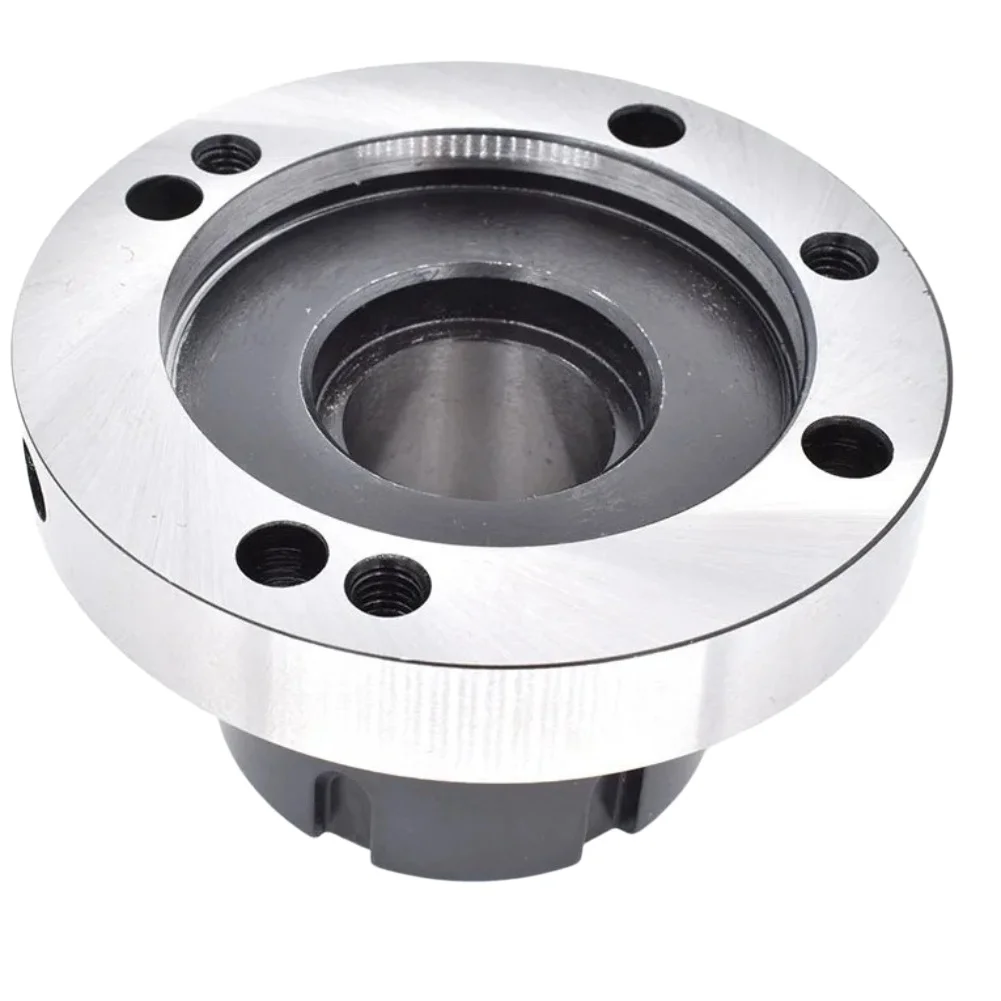 100mm ER40 Collet Chuck Holder with Seven Holes for CNC Milling and Lathe Machines Suitable for Metal Processing Tasks