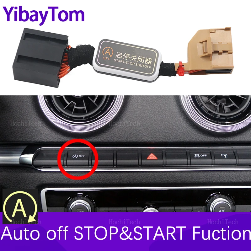 Car Automatic Stop Start Engine System Off Device Control Sensor Plug Cable For Audi A3 S3 RS3 8V 2013-2020