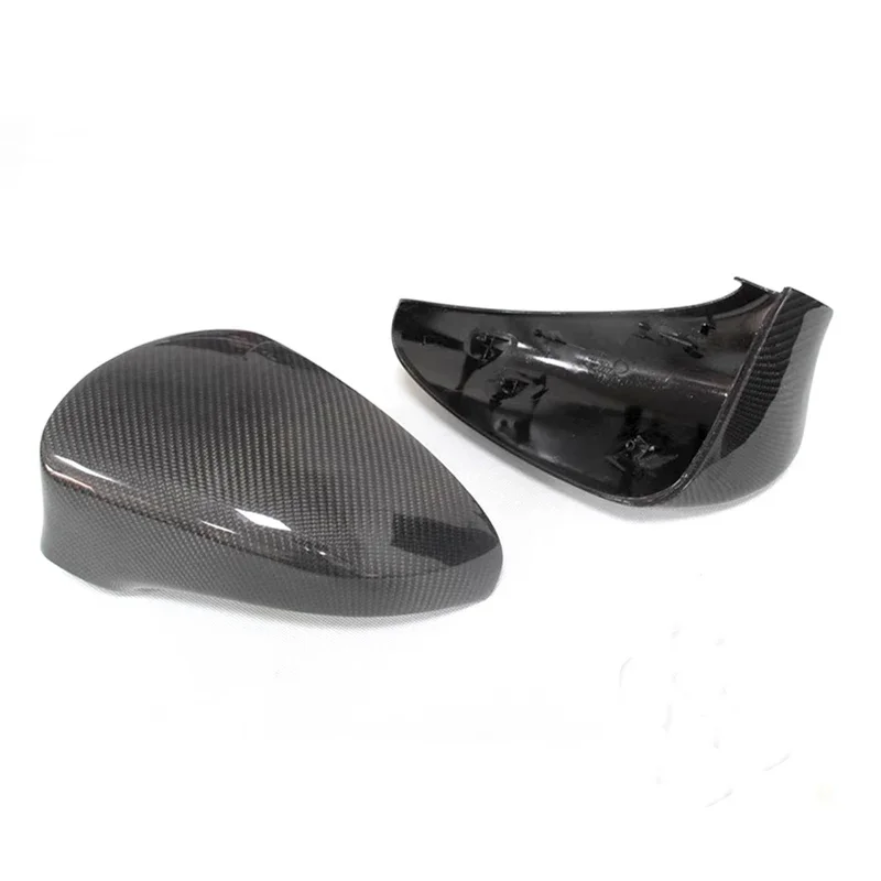 Carbon fiber replacement rearview mirror cover body trim For LEXUS ES IS CT GS LS RC