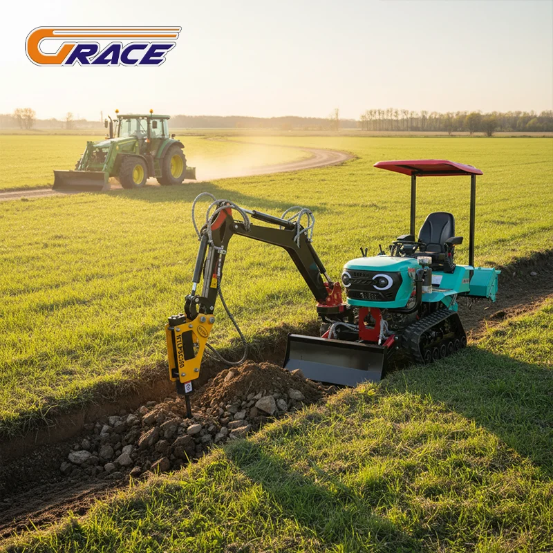 

Customized 25HP Mini Crawler Tractor EURO 5 EPA Compact Farm Tractor Fast Delivery Factory Wholesale