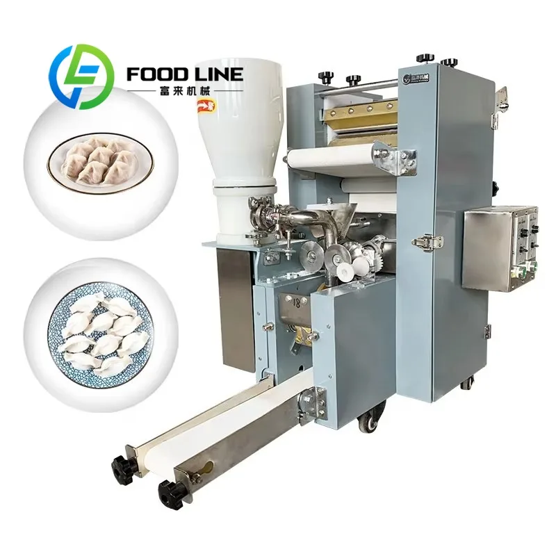 

Customized Automatic Gyoza Chinese Dumpling Machine Easy-Clean Commercial Food Processing Equipment