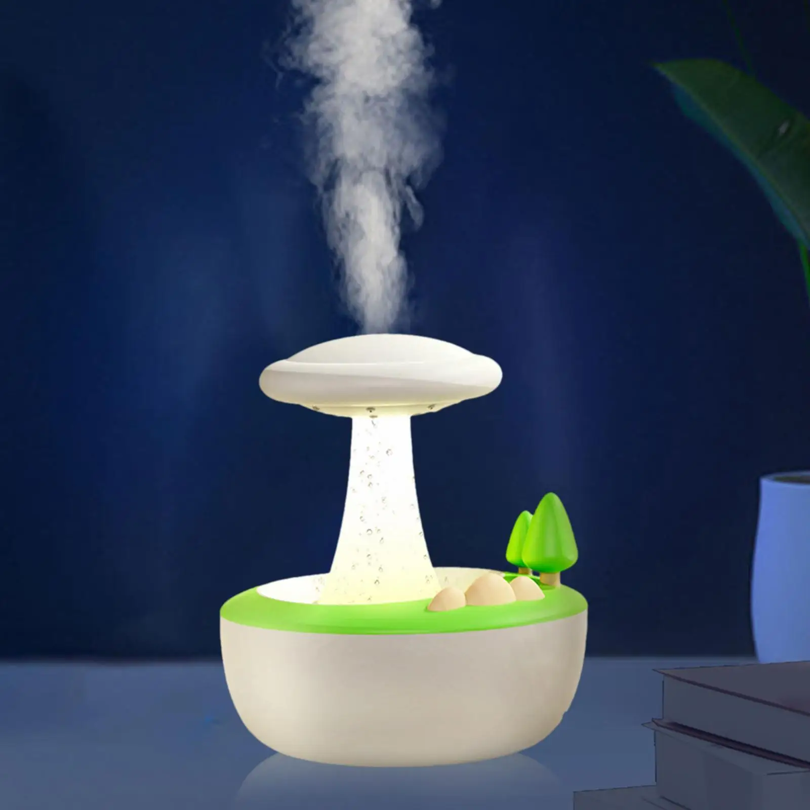 12W Desktop Humidifier Essential Oil Diffuser USB Rechargeable for Daily Use