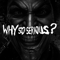 Why So Serious Sticker Fashion creative&funny stickers for cartoon fans&lover,high quality for car trucks motorcycles &laptops