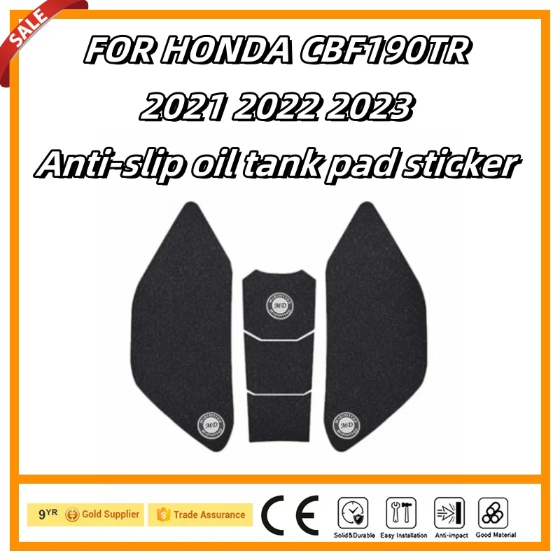 

For Honda cbf190tr CBF 190 tr 190tr 2021 2022 2023 motorcycle anti slip fuel oil tank pad protector side knee grip sticker pads