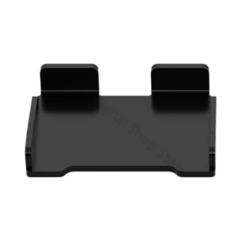96BA Schwarz/klarer Desktop-Halter für Stream Deck 2 mit Silikon-Pad-Acryl-Ständerhalter – Detail 7