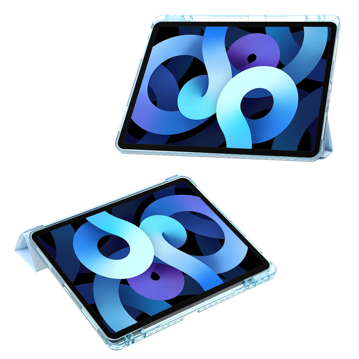 

Чехол 2025 A16 для iPad Air Pro 11 12,9 13 5 6 7 8 9 10-го 11-го поколения, прозрачный акриловый чехол-подставка 3 + Y 3 4 10,2 10,9 дюйма, чехол