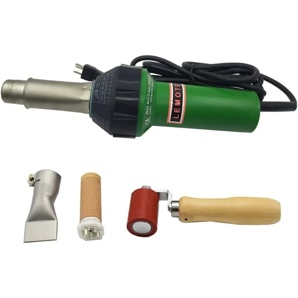 

110V Hot Air Gun Welding Torch 1600W Heat Gun Plastic Welder Roofing Welder Kits