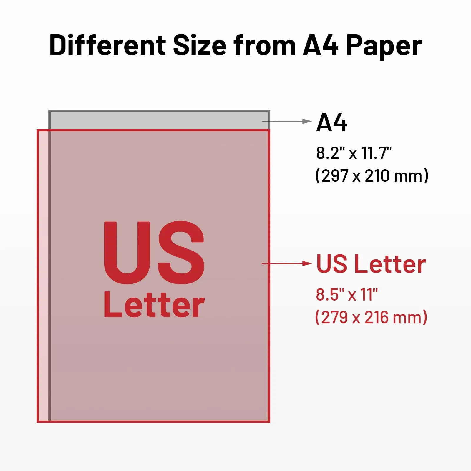 Papel de impresora térmica US Letter, 8,5x11 ", M08F, Compatible con M08F, MT800/MT800Q, PJ762/PJ763M