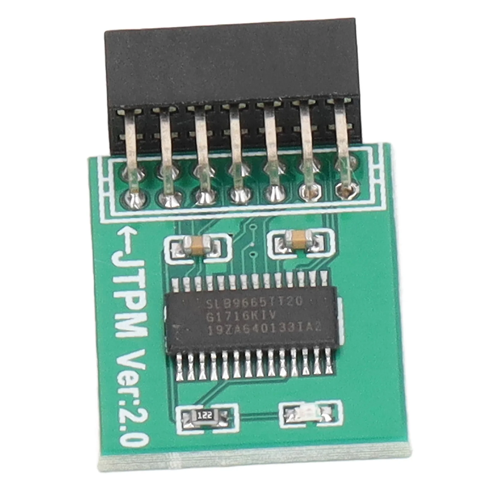 MSI Green LPC-14 Pin TPM Security Module, Suitable for Windows 11 Upgrade Testing