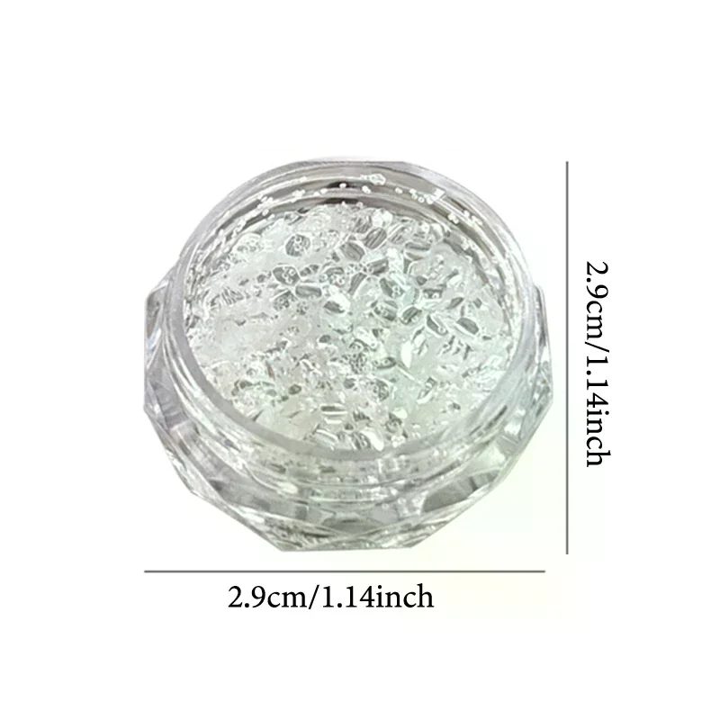 1 ボックスミニスパークリングネイルグリッタースパークリングネイルデコレーションネイルサロンデザインアクセサリー DIY ネイルアートデザイン