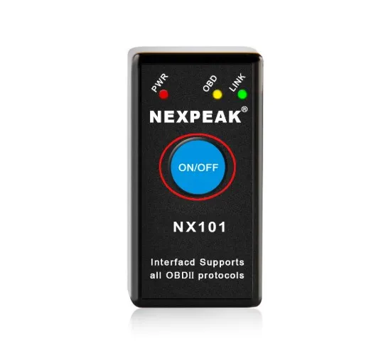 

NEXPEAK ELM327 V 1.5 OBD2 Scanner Bluetooth NX101 Pro with PIC18F25K80 Chip for Android OBD 2 Car Diagnostic Tool OBD2 Scanner