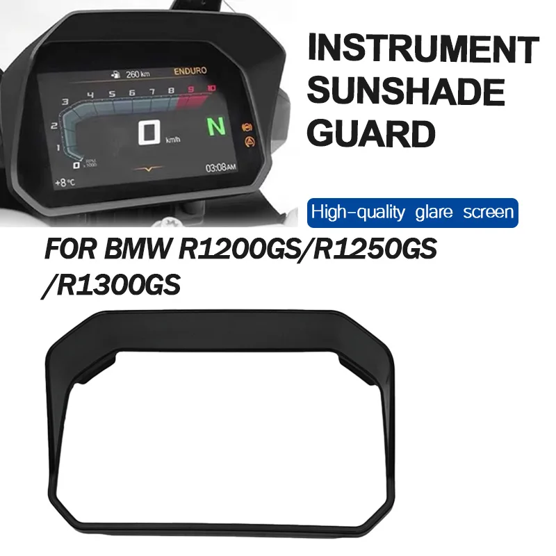 For BMW R1300GS R1300GSADV R1200GS Moto Instrument Hat Sun Visor Meter Cover Guard Screen Protector R1250GS F750GS F850GS