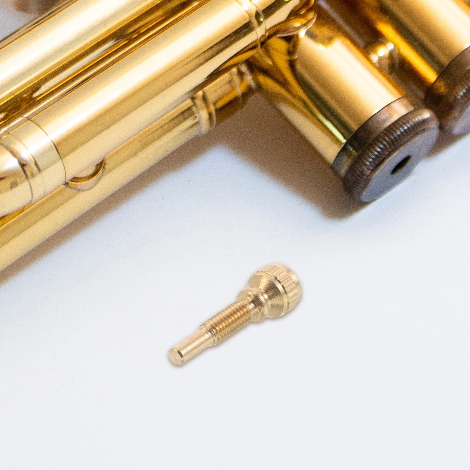 

Small Tuning Tube Screws Replacement Accessory Part Component Golden Metal Stopper