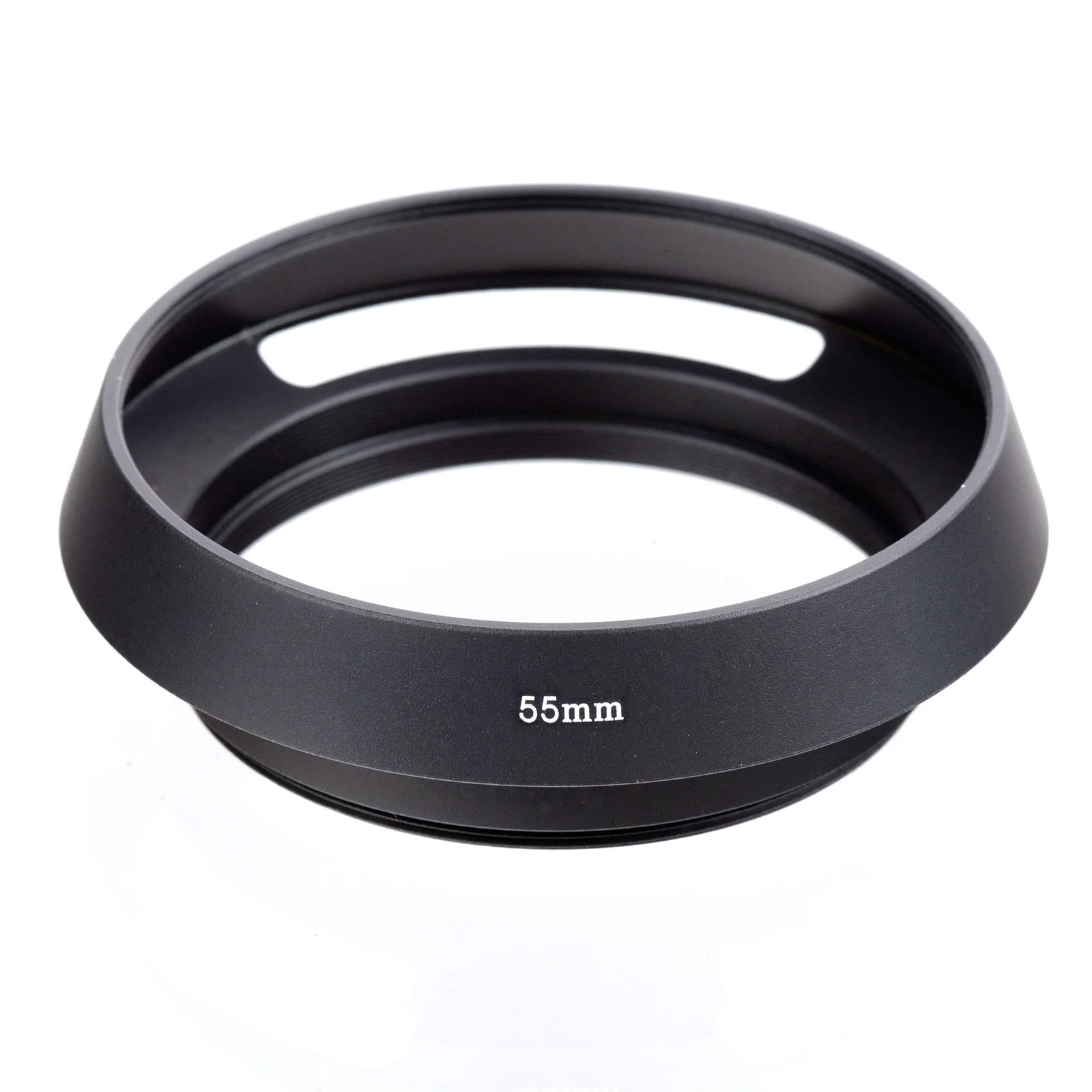 55 milímetros de metal lens hood para canon, nikon, sony, leica, olympus, pentax, acessórios da câmera