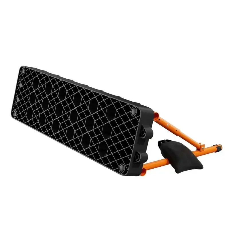 

Soccer Rebounder Board, 37.4 x 9.8 in Portable Soccer Rebound Wall, Dual Surface Sports Kick Back Trainer, 3 Adjustable Angles, Easy Setup Ball Practice Equipment for Passing & Reaction Skills