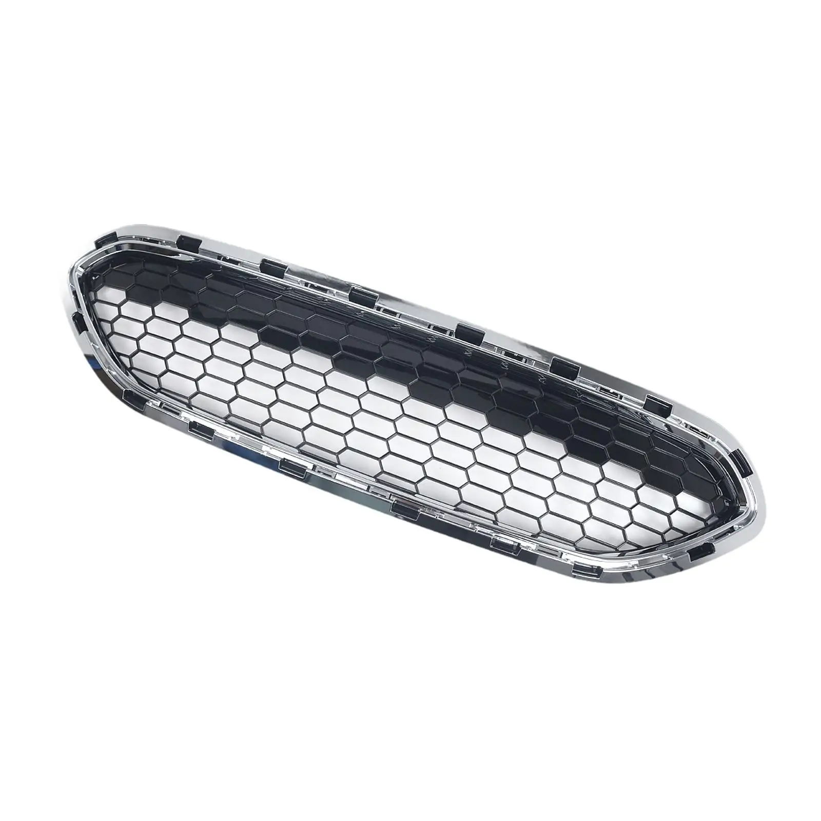 

Front Center Grille Grill Replacement Fo1200552 Wear Resistant Easy to Install Premium Repair Part for Fiesta(US Model)