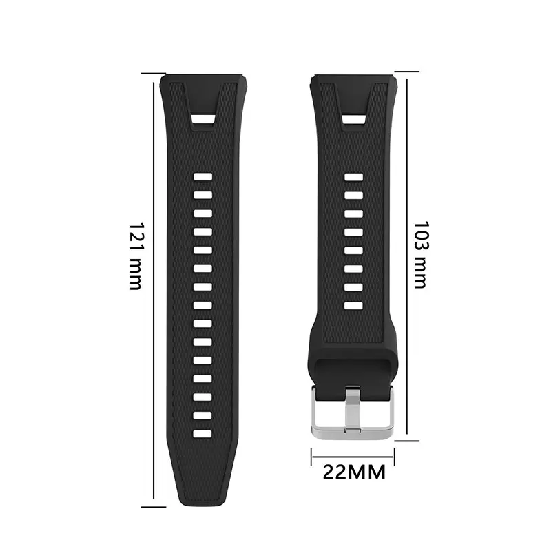 Original 1:1 Armband ohne Lücken für Huawei Watch GT 7 Pro 46mm Sport Silikonarmband für HUAWEI Watch GT6 Pro Band Zubehör – Detail 8