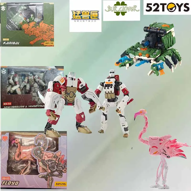 

52TOYS Originali BEASTBOX BB-16 KANIBAL BB-53 FLOYD Action Figure Toys For Boys /Girls /Kids /Christmas Gift Collectible Model