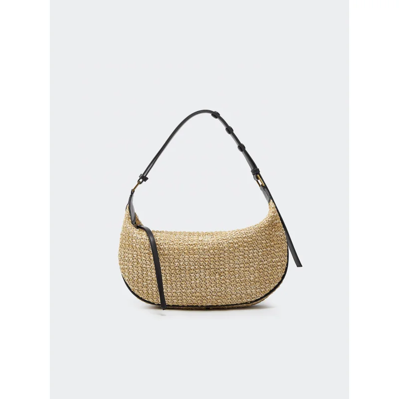 

2025New Fashionable High-Quality Women's Shoulder Bag，Fashionable Versatile Straw Handbag，Unique Design Underarm Handbag