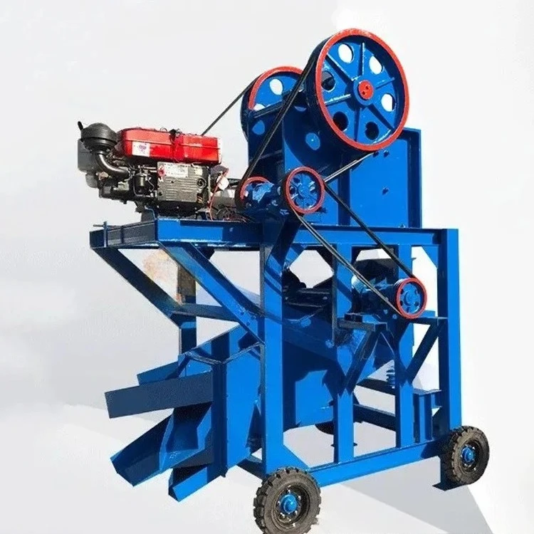 Conception spéciale pour l'exploitation minière Mobile Diesel PE 150x250 Broyeur à mâchoires avec écran