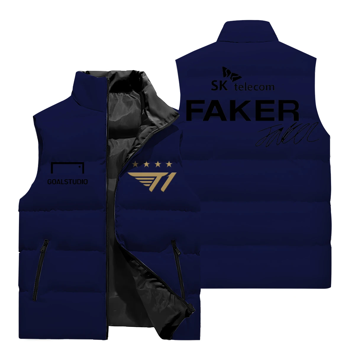 Veste à capuche unisexe avec nom personnalisé, HardsheRack Worlds Uniform, Esports Team Jersey, LOL Games, Faker Fan Support, Respzed Hooded Jacket, Hot Sale