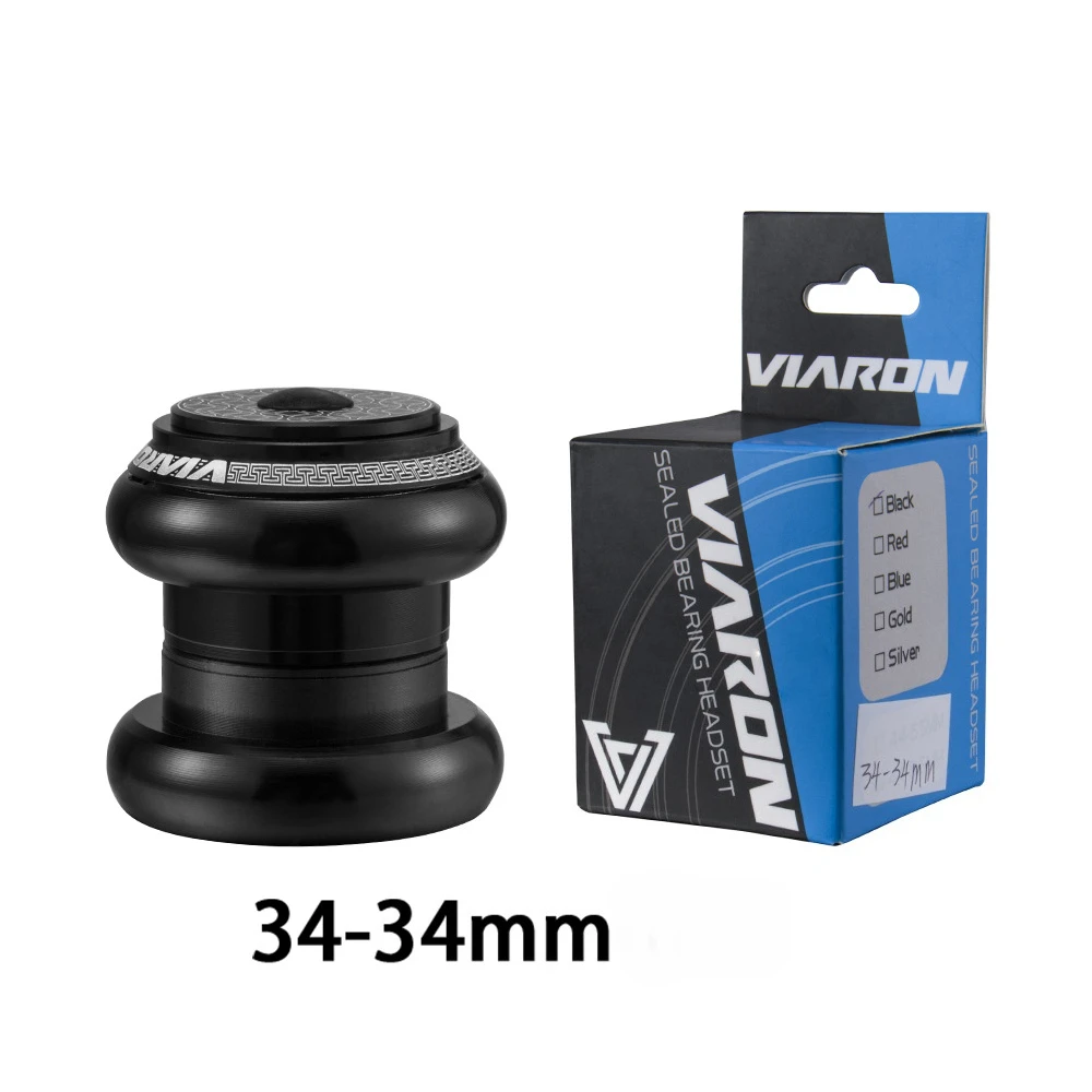 VIARON MTB Fahrrad-Steuersatzlager Rahmenkopfrohr-Zubehör Fahrradteile 34MM Gedichtetes Lager 44MM Halbintegrierte Steuersätze – Detail 7