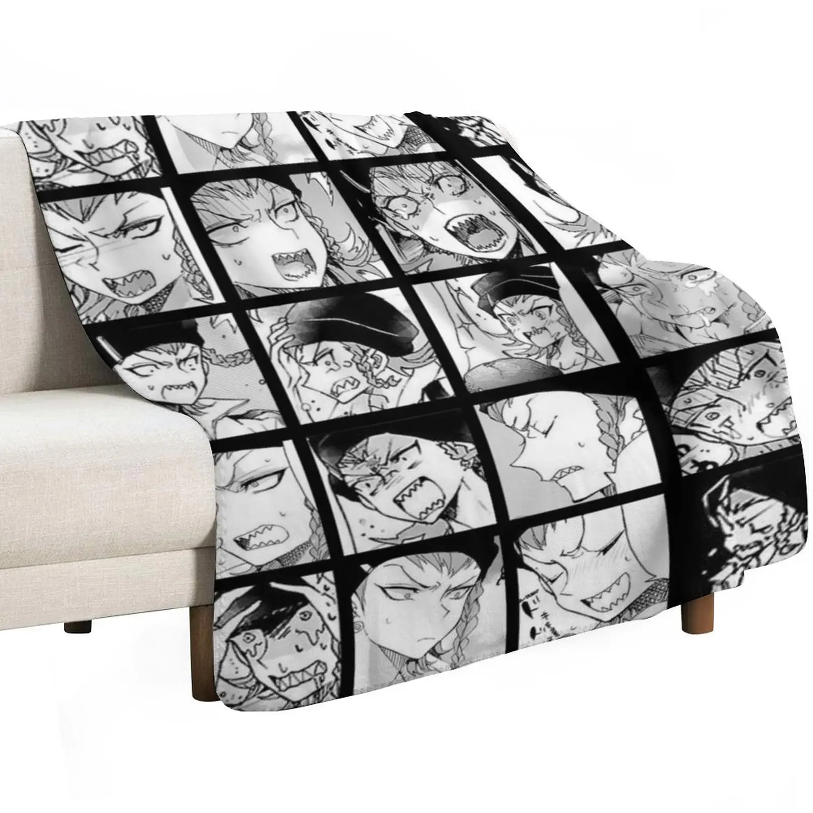 Kazuichi Manga Collection Throw Blanket christmas decoration halloween Soft Plaid Flannels Furry Summer Beddings Blankets