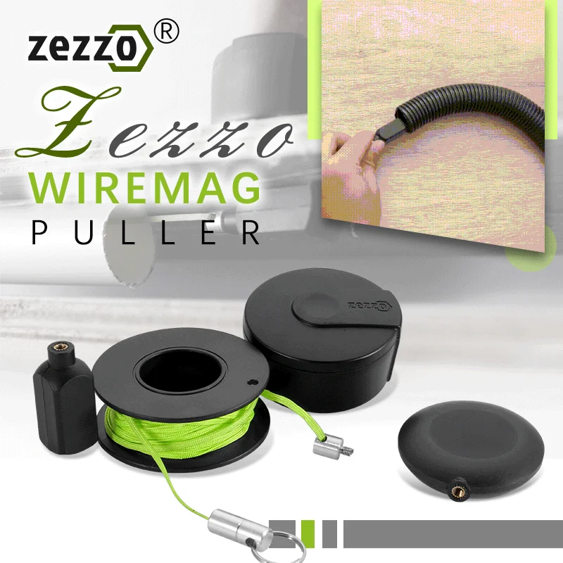 6M Cable Through Aiding Tools Zezzo WireMag Puller Magnetic Threader Snap Wire Guider  Cable Puller for Wiring In Stock