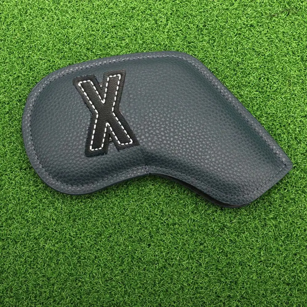 Case Protective Cover 4-9,P,S,A,X Golf Training Equipment Golf Iron Headcover Golf Headcovers Club Head Cover Golf Club Cover