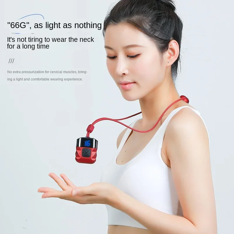 

Mini Cervical Vertebra Convenient Massager Home Electric Meridian Pulse Shoulder and Neck USB Charging Neck Sticker Massager