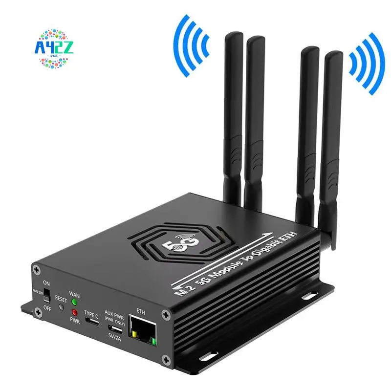 A42Z-NGFF(M.2) 4G/5G Module To USB 3.0 Adapter With RJ45 Port, Realtek RTL8125BG Controller Converter Riser Board