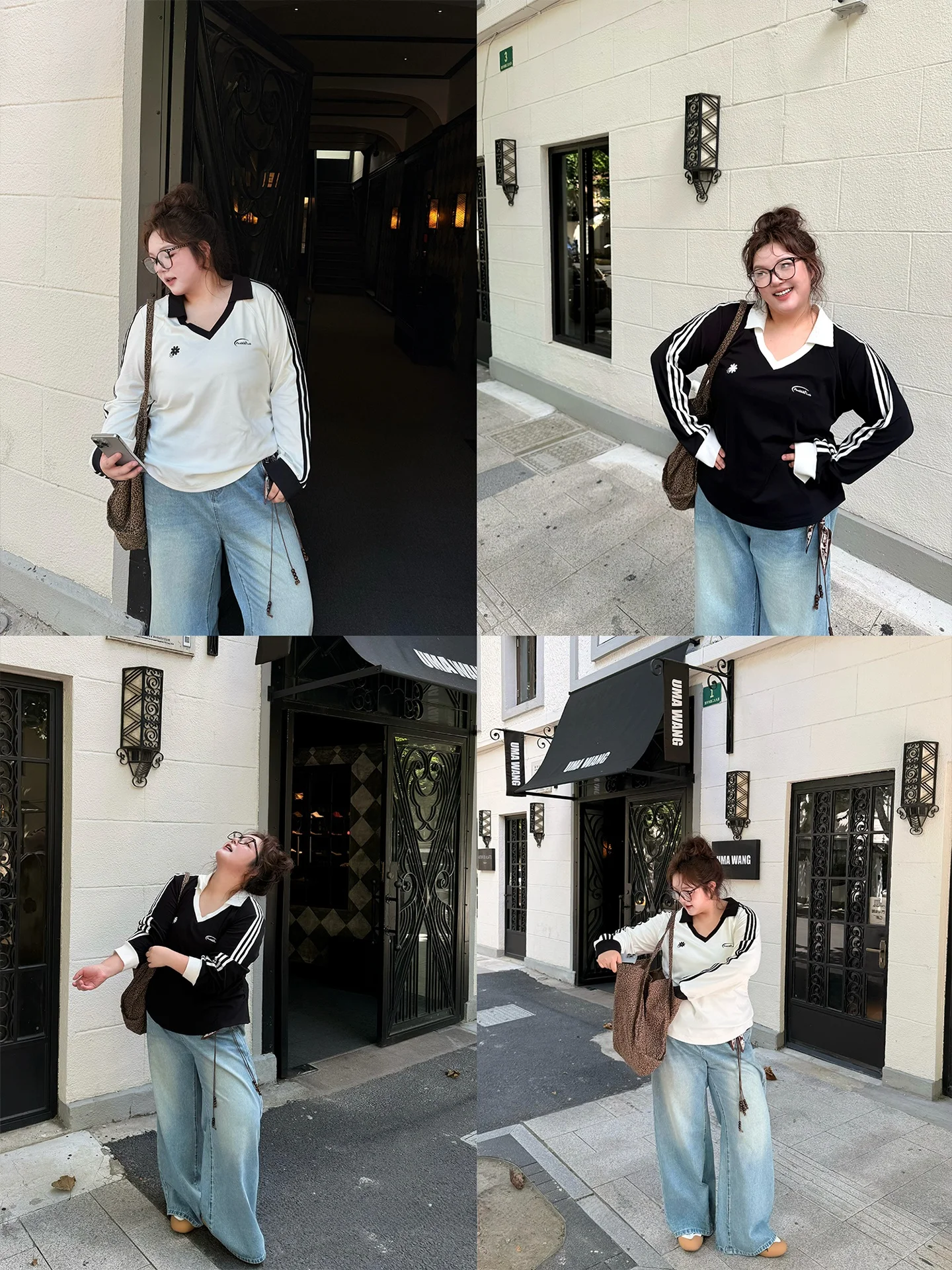 

Футболка с V-образным вырезом и длинным рукавом Slim Fit для женщин больших размеров, повседневная, дышащая, из трикотажной ткани с хлопком, с расширенными плечами