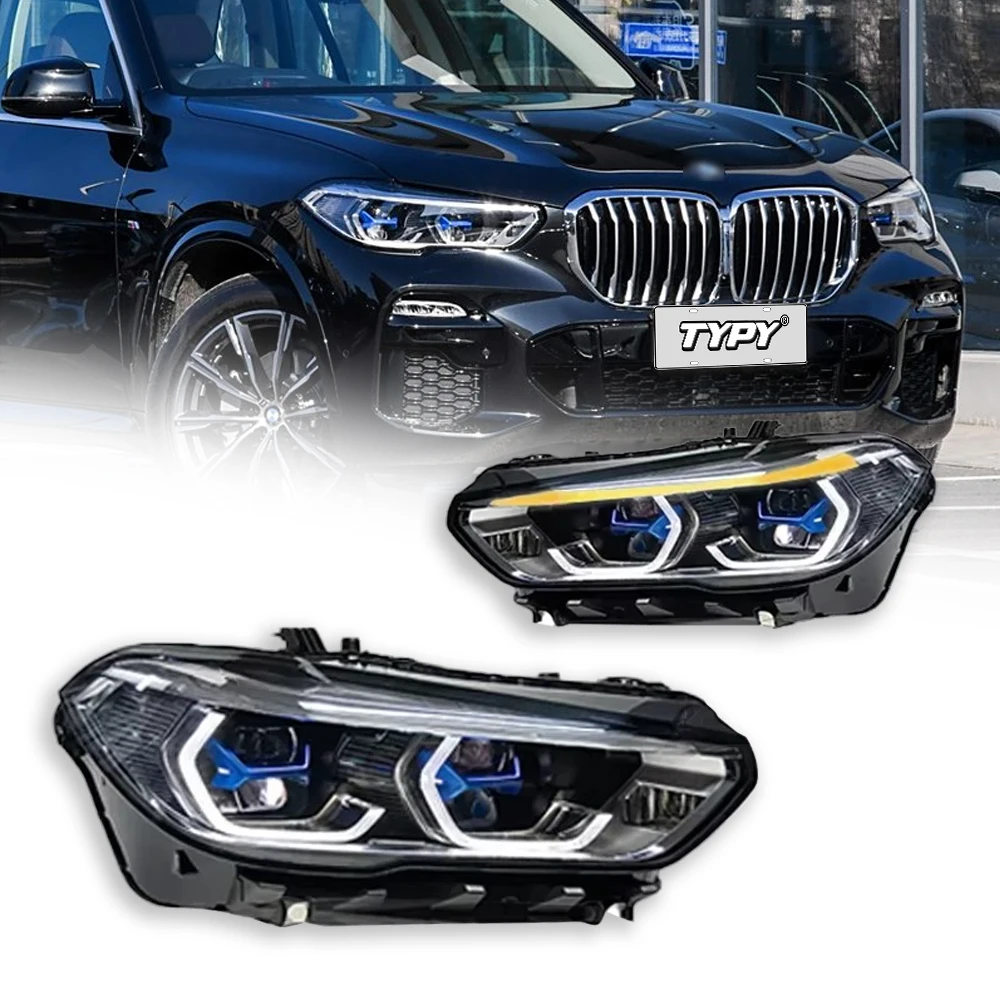 Dynamic Signal Head Lamp Auto Accessories Upgrade Modified New LED For BMW X5 G05 2019-2023 Headlights