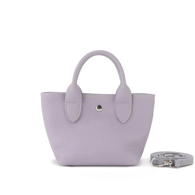 

Genuine Leather Luxury Women's Small Crossbody Bag for Woman Female Solid Color Clutch Handbags Phone Shoulder Messenger Bag Sac