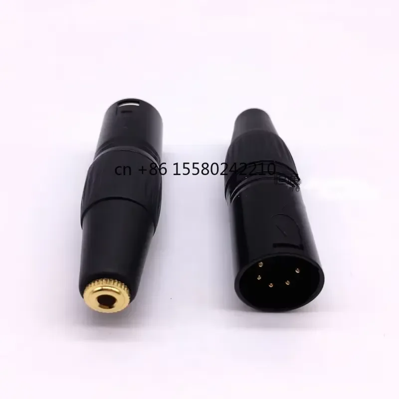 2026 hot 3.5mm Female to 5 Pin XLR Male Camera Monitoring Headphone Extension Connector Adapter Cable for Audio Video