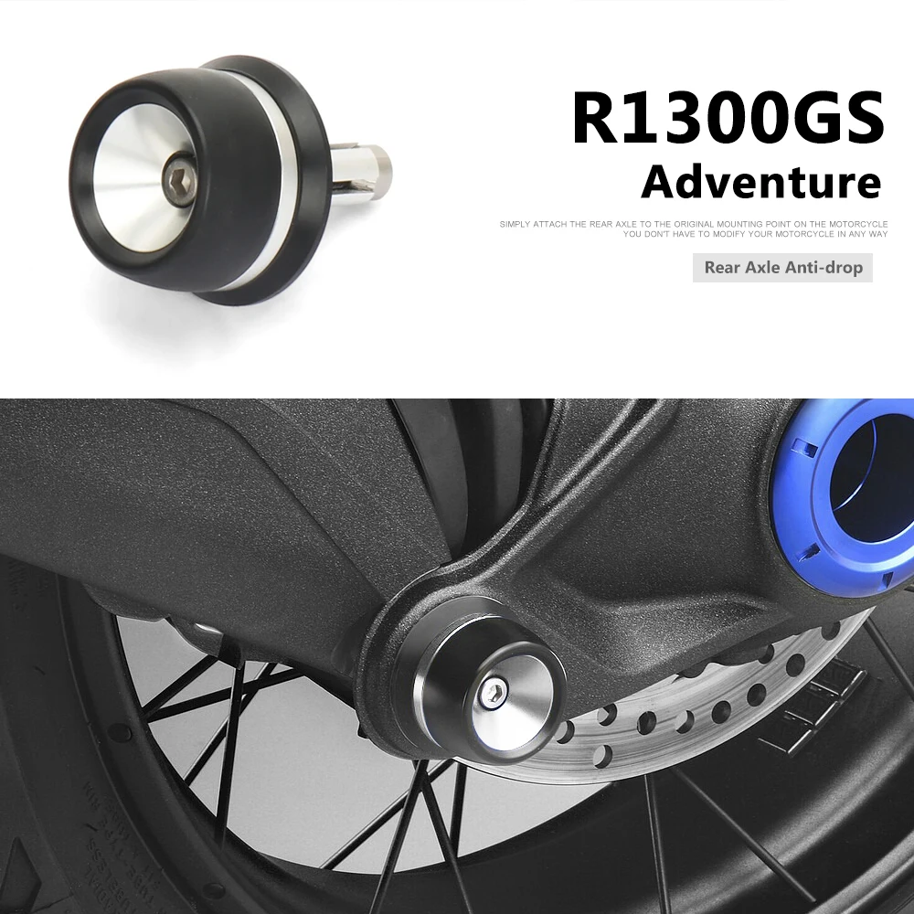 

New Rear Axle Crash Slider For BMW R1300GS ADV R 1300 GS Motorcycle Wheel Protector GS1300 R1300 GS Adventure 2023 2024 2025