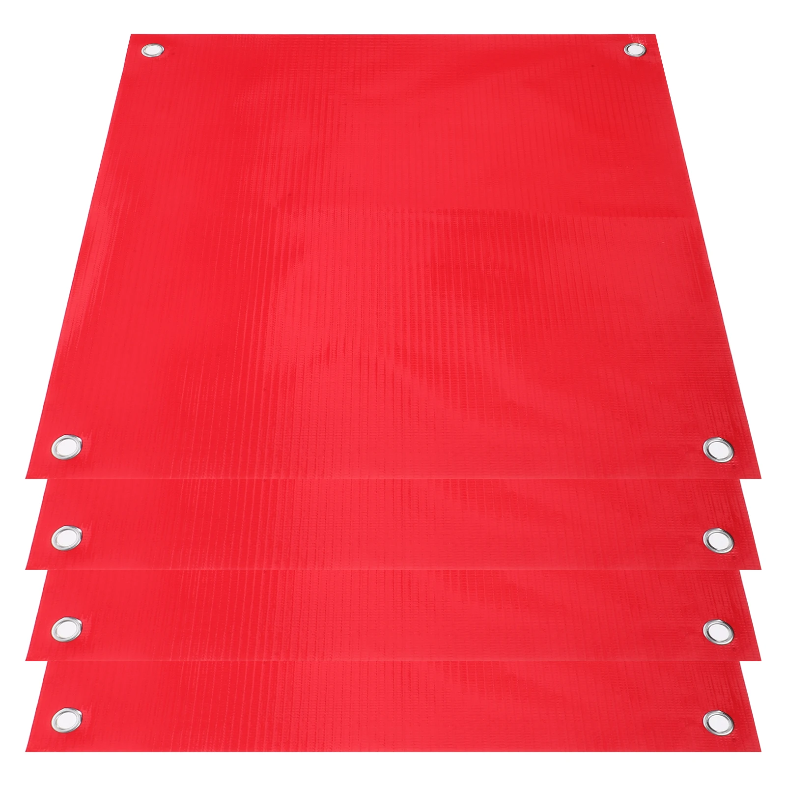 

4pcs Traffic Flag Bright Color Portable Pvc Road Warning Flags Plastic Safety Flag For Traffic Control Construction Zones School