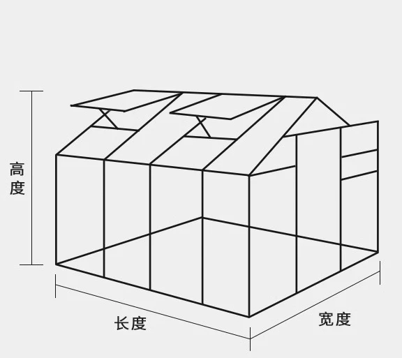 2025 عريشة من سبائك الألومنيوم، دفيئة عازلة منزلية، غرفة شمس شتوية، سقيفة عازلة