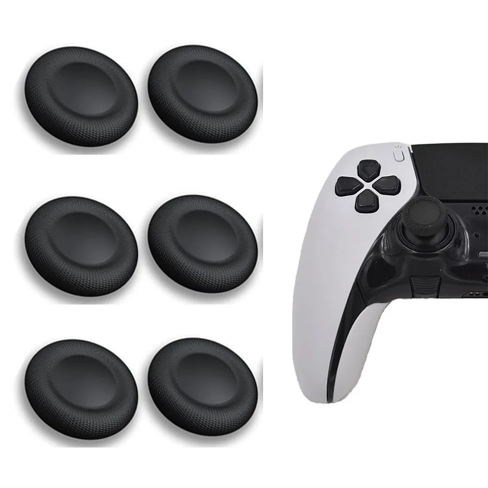

2/6/10 шт. сменные колпачки для джойстиков PS5/4, накладки на стики, ремонтные детали для аксессуаров Playstation 5