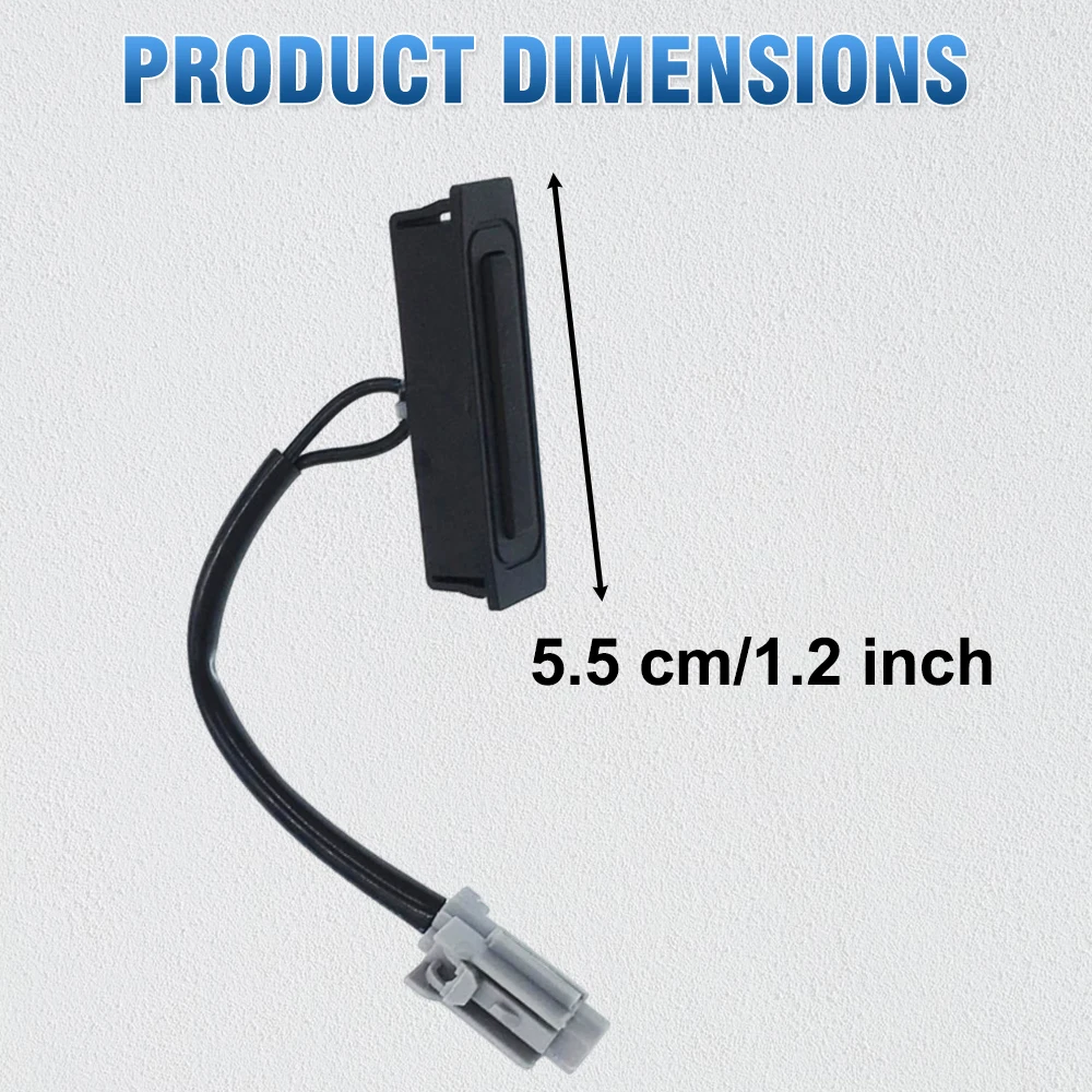 Para nissan qashqai j10 2006-2014 interruptor traseiro do porta-malas do carro interruptor da porta traseira tampa do porta-malas botão aberto 90602-jd004, 90602-jd00b