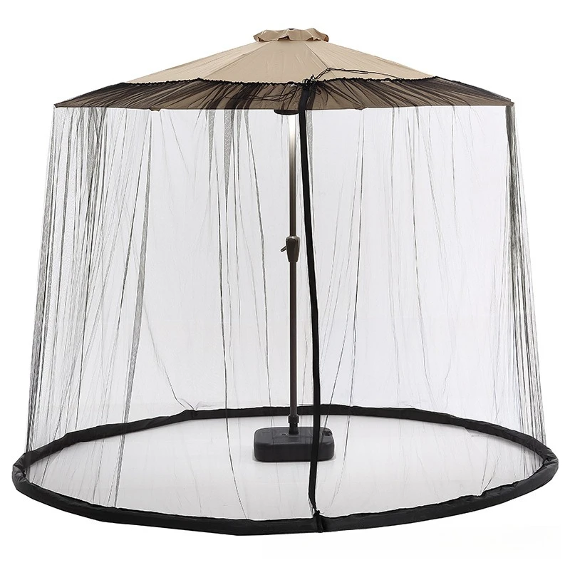 

Outdoor Camping Net Mosquito Netting Parasol Patio Mosquito Garden Roman Umbrella Mosquito Net Anti-mosquito Sun Mesh Cover